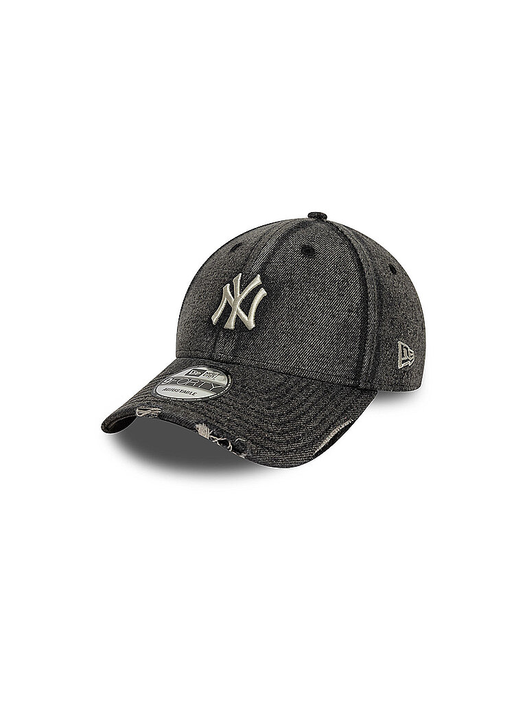 NEW ERA Herren Kappe Acid Wash Denim 9FORTY NY schwarz